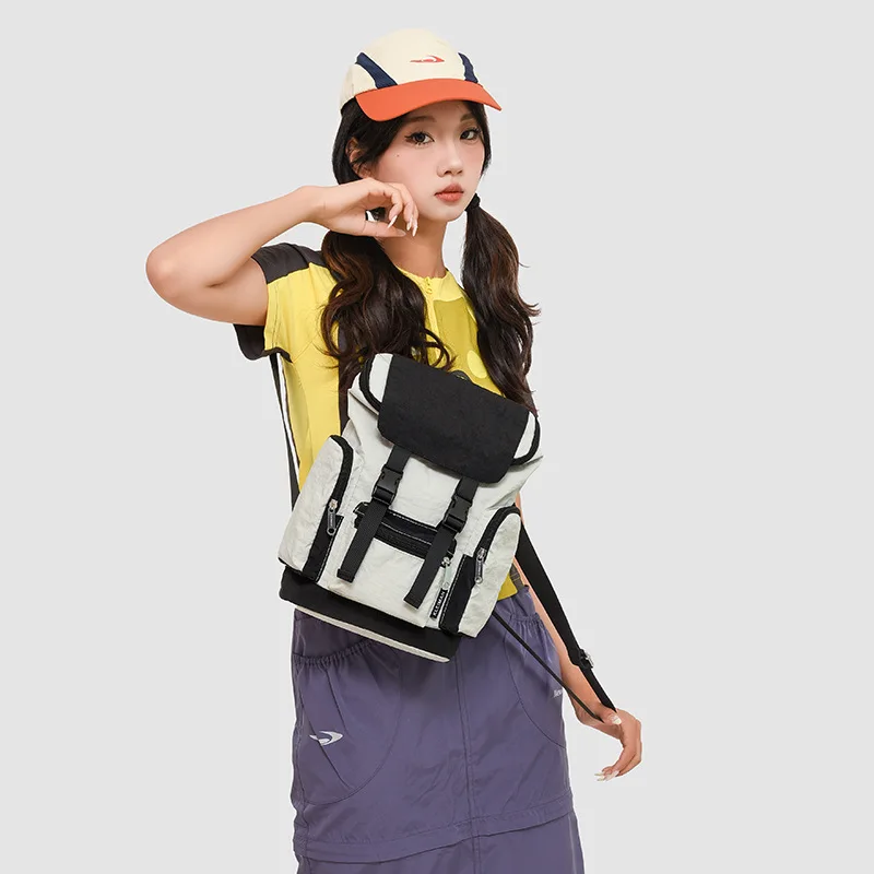 Casual Large-capacity Backpack Women's 2025 New High-end Sense Travel Trend Sports Style Color Matching Backpack
Casual Large-capacity Backpack Women's 2025 New High-end Sense Travel Trend Sports Style Color Matching Backpack