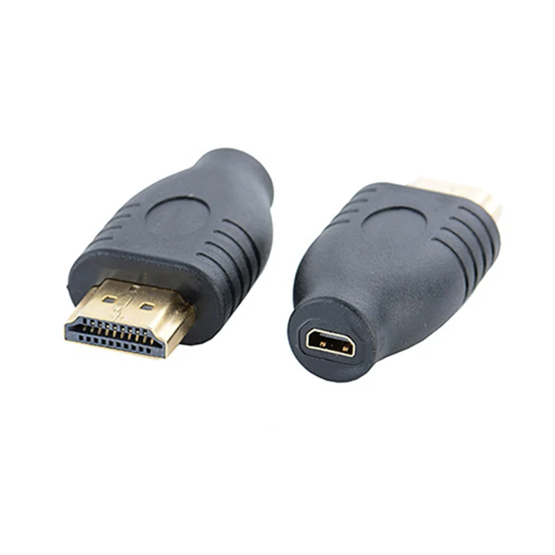 HDMI-compatible converter Black Standard HDMI-compatible Male Type A to Micro HDMI-compatible Type D Female Socket Adapter
HDMI-compatible converter Black Standard HDMI-compatible Male Type A to Micro HDMI-compatible Type D Female Socket Adapter