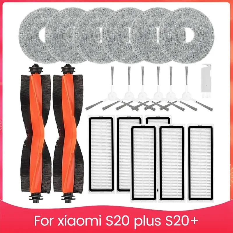 YLS-Replacement For S20 Plus S20+ Robot Vacuum Cleaner B108GL Parts Main Side Brush Hepa Filter Mop Cloth
YLS-Replacement For S20 Plus S20+ Robot Vacuum Cleaner B108GL Parts Main Side Brush Hepa Filter Mop Cloth