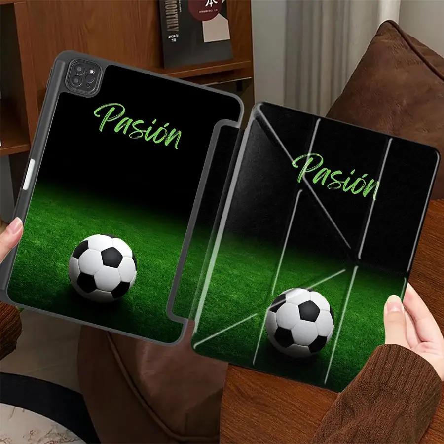 With Blue Soccer Art Holder Cover Tablet Case For iPad Air 4 5 M3 M2 1 2 M4 11inch Pro 11th 10th 9th 8th 7th 12.9inch Mini 6 7
With Blue Soccer Art Holder Cover Tablet Case For iPad Air 4 5 M3 M2 1 2 M4 11inch Pro 11th 10th 9th 8th 7th 12.9inch Mini 6 7