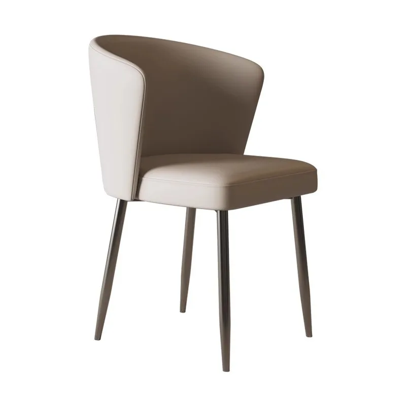 Italian light luxury dining chair Home minimalist dining table and chair Modern simple back chair
Italian light luxury dining chair Home minimalist dining table and chair Modern simple back chair