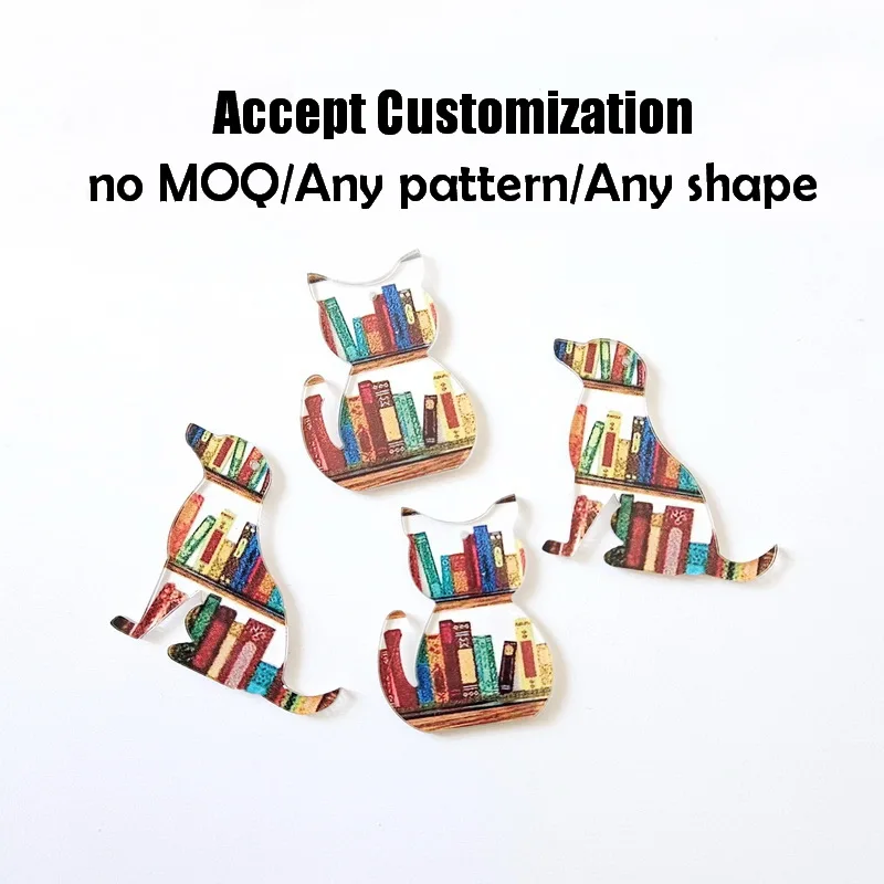 20pcs/lot Library Bookshelf Acrylic Accessories Charms Dog Cat Shape For Handmade Earrings keychains DIY Jewelry Wholesales
20pcs/lot Library Bookshelf Acrylic Accessories Charms Dog Cat Shape For Handmade Earrings keychains DIY Jewelry Wholesales