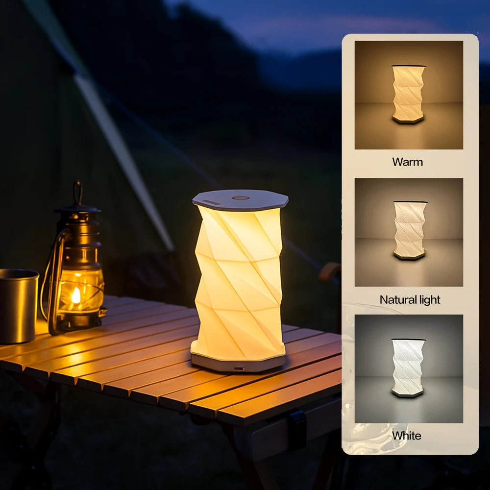 3 Colors Portable Capming Light Accordion Folding Lantern LED Atmosphere Night Light Table Lamp for Mood Camping Travel Bedroom
3 Colors Portable Capming Light Accordion Folding Lantern LED Atmosphere Night Light Table Lamp for Mood Camping Travel Bedroom