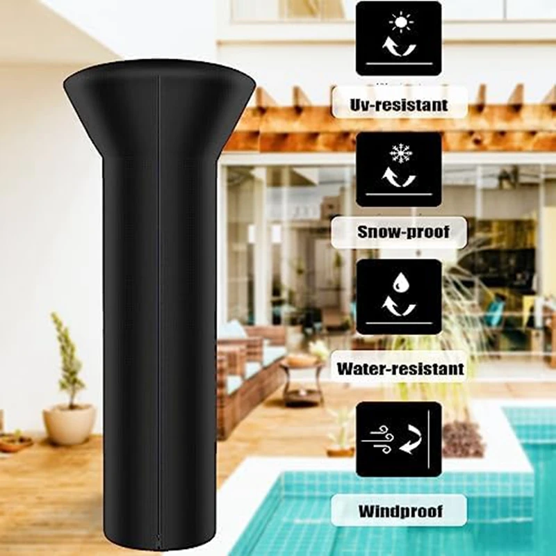 Patio Heater Covers With Zipper And Air Vent,Waterproof,Dustproof,Wind-Resistant,UV-Resistant Snow-Resistant Durable
Patio Heater Covers With Zipper And Air Vent,Waterproof,Dustproof,Wind-Resistant,UV-Resistant Snow-Resistant Durable