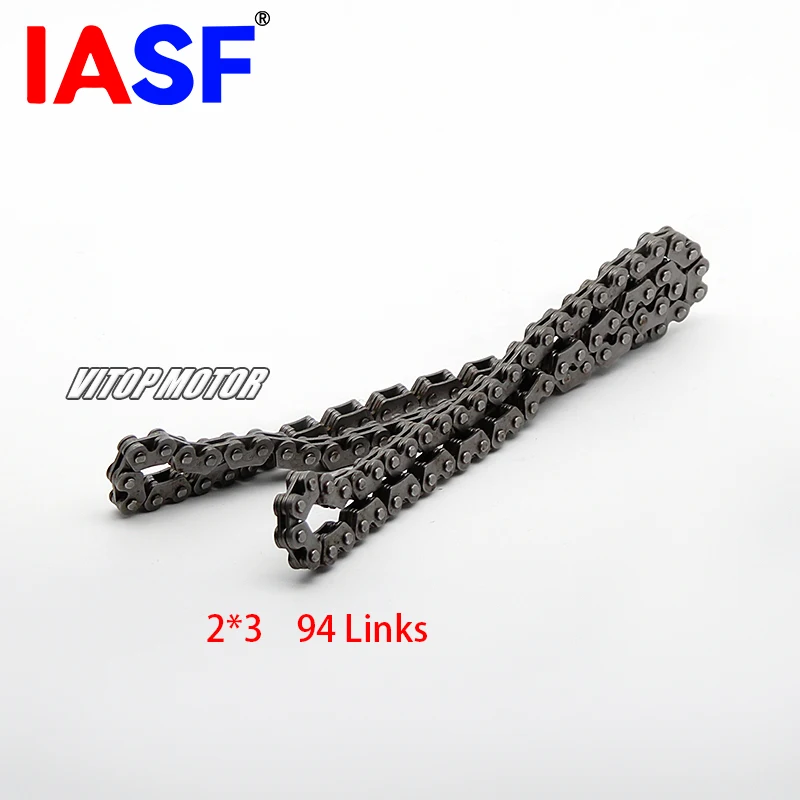 Подходит для CH125 CF125 CF150 Elite CH150 KV8 152MI 157MJ 158MJ скутера ATV, мотоцикла, 94 звеньев, цепь ГРМ, цепи распределительного вала
Подходит для CH125 CF125 CF150 Elite CH150 KV8 152MI 157MJ 158MJ скутера ATV, мотоцикла, 94 звеньев, цепь ГРМ, цепи распределительного вала