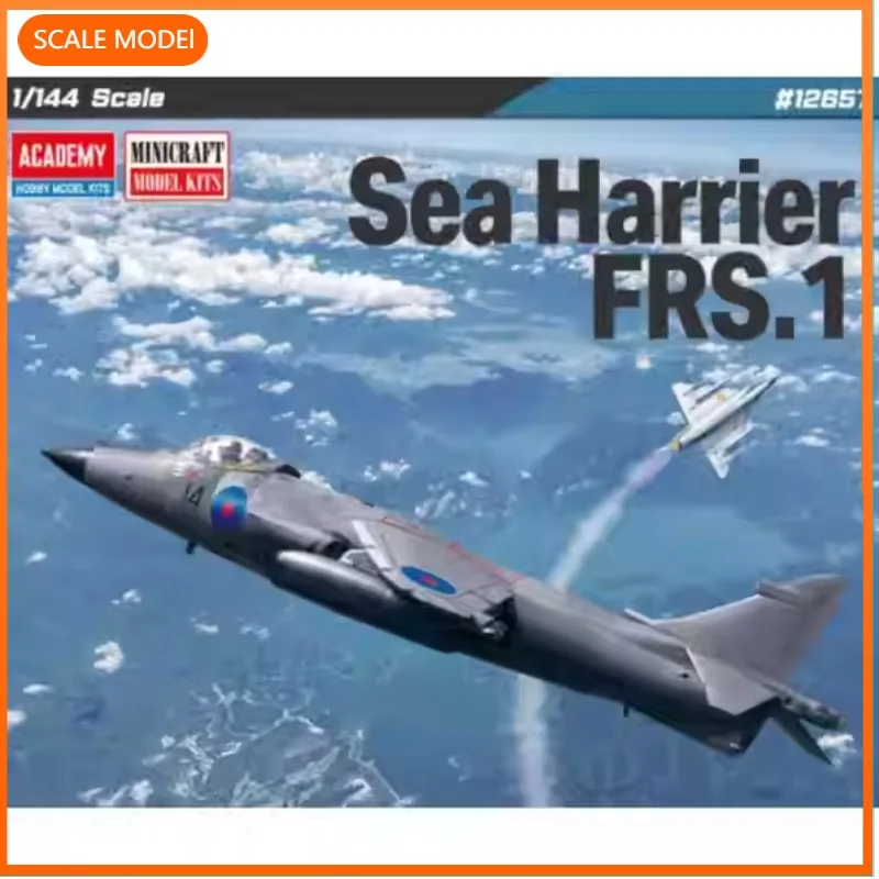 1/144 Academy model building kits 12657 Sea Harrier FRS.1 Fighter,for birthday toys, collectible gifts
1/144 Academy model building kits 12657 Sea Harrier FRS.1 Fighter,for birthday toys, collectible gifts