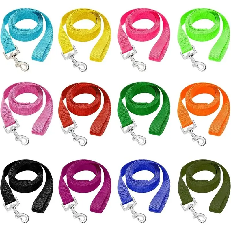 ALIM-For Small Medium Large Dogs, 12 Pcs Dog Leashes, 6FT Lead Short Dog For Walking, Training Outdoor Leash With Swivel Hook
ALIM-For Small Medium Large Dogs, 12 Pcs Dog Leashes, 6FT Lead Short Dog For Walking, Training Outdoor Leash With Swivel Hook