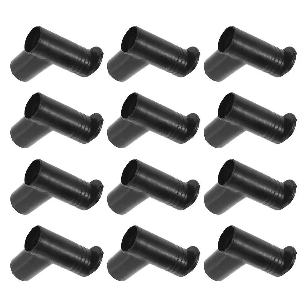 12Pcs Black Plastic Clothes Drying Rack Connectors Universal Fit for Single Double Rods End Rail Tube Clamps
12Pcs Black Plastic Clothes Drying Rack Connectors Universal Fit for Single Double Rods End Rail Tube Clamps