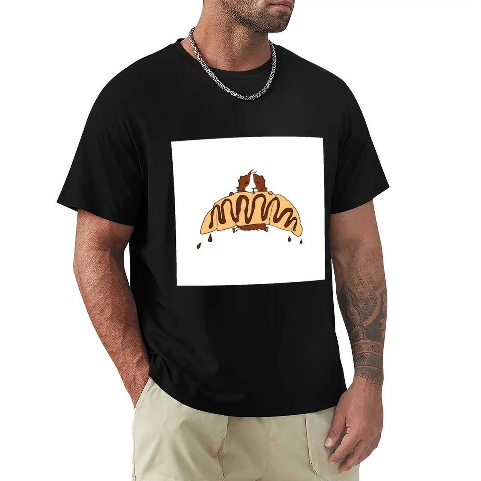 Chocolate Croissant Guinea Pig T-Shirt essential t shirt T-shirts man basketball graphic tees shirts graphic tee men clothings
Chocolate Croissant Guinea Pig T-Shirt essential t shirt T-shirts man basketball graphic tees shirts graphic tee men clothings