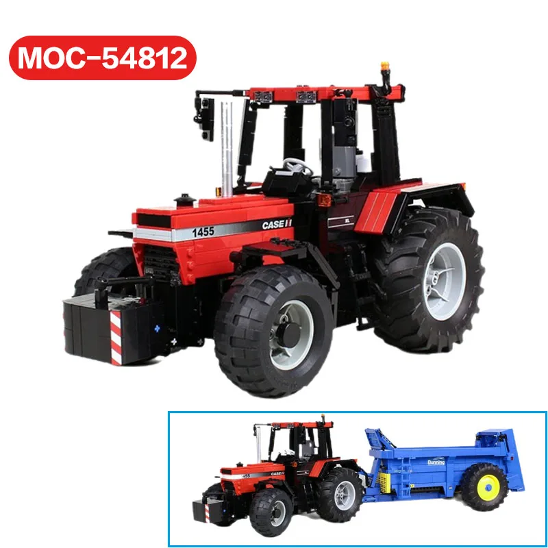 MOC-54816 Engineering Vehicle MOC-54812 Building Block Model Assembling Toy Jigsaw Puzzle Gift Adult and Children Gift Ornaments
MOC-54816 Engineering Vehicle MOC-54812 Building Block Model Assembling Toy Jigsaw Puzzle Gift Adult and Children Gift Ornaments