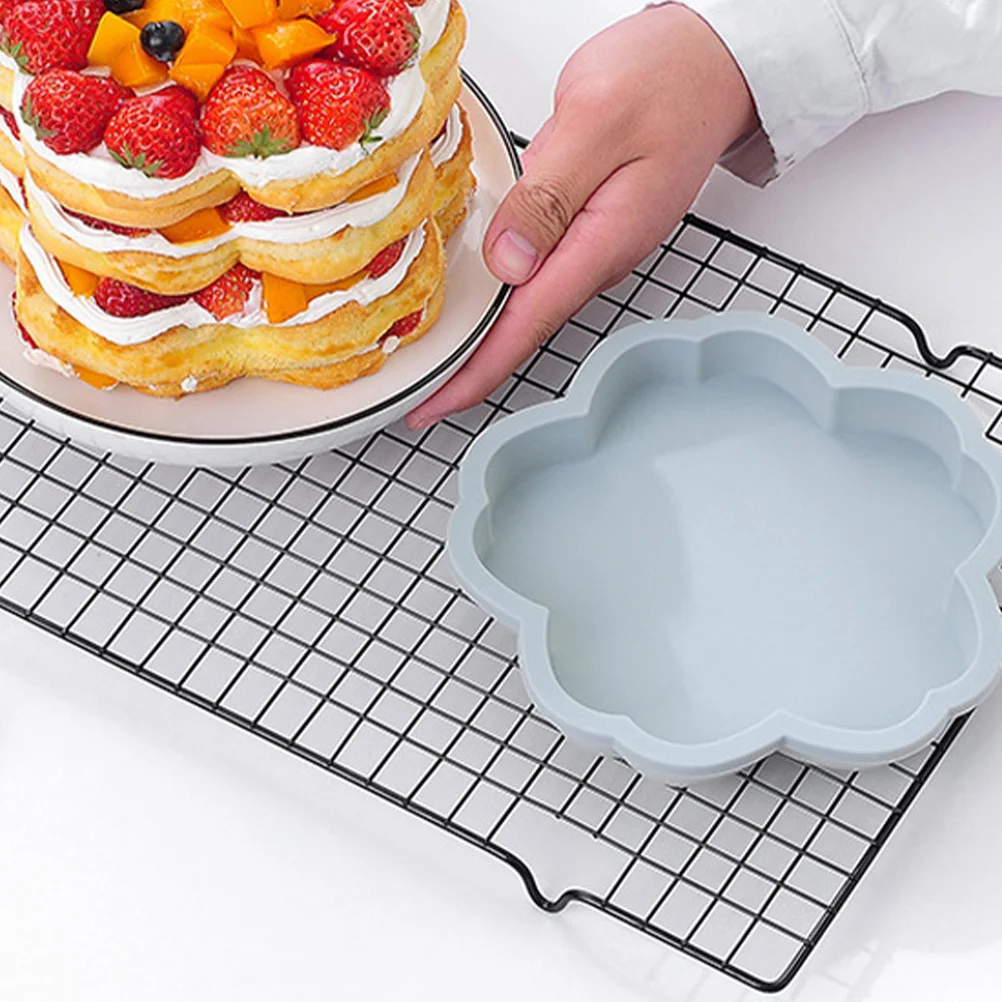 2Pcs Silicone Cake Mold DIY Baking Tray Non Stick Reusable Easy Clean Baking Pan Cake Mold Dish
2Pcs Silicone Cake Mold DIY Baking Tray Non Stick Reusable Easy Clean Baking Pan Cake Mold Dish
