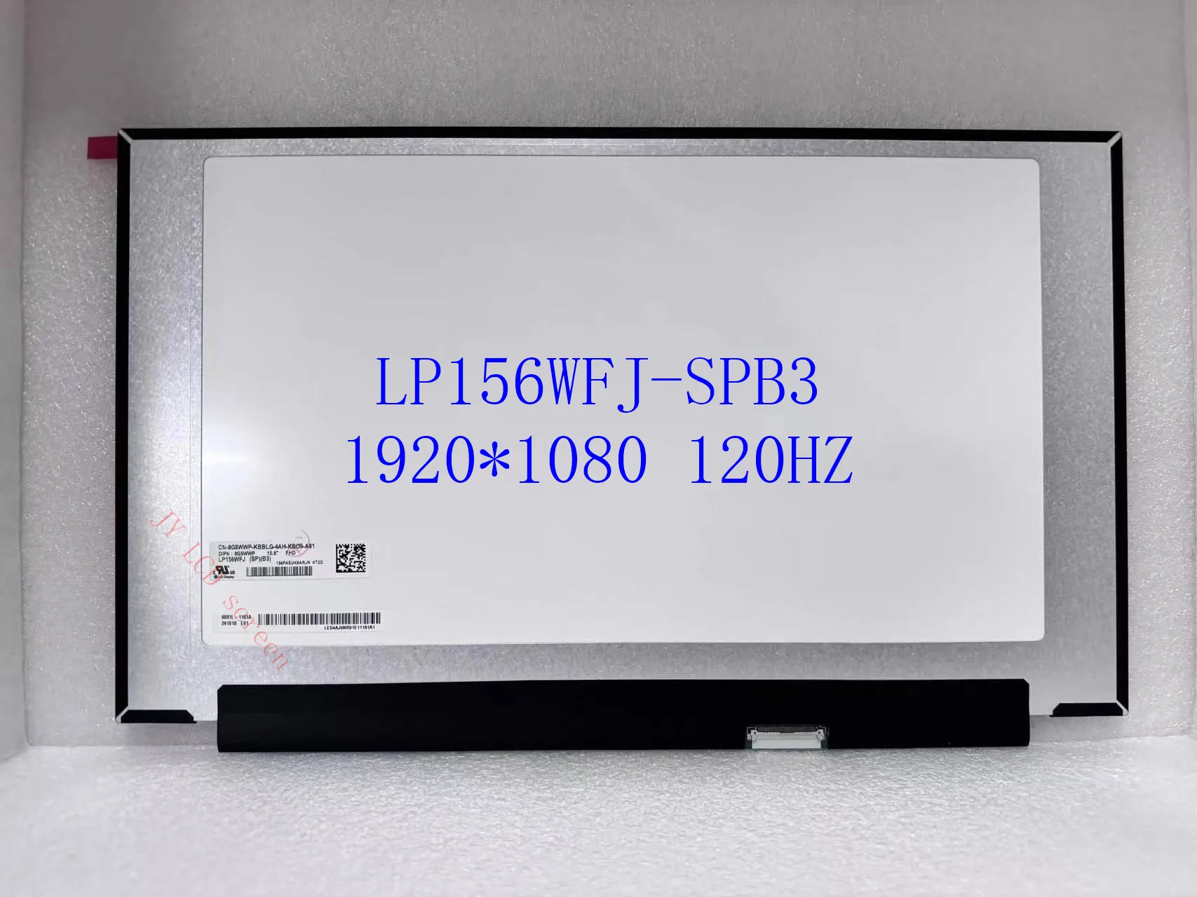 15.6" 120Hz 1920x1080 eDP 40 Pins LP156WFJ SPB3 LP156WFJ-SPB3 IPS Laptop LCD Screen Display Matrix Panel Replacement
15.6" 120Hz 1920x1080 eDP 40 Pins LP156WFJ SPB3 LP156WFJ-SPB3 IPS Laptop LCD Screen Display Matrix Panel Replacement