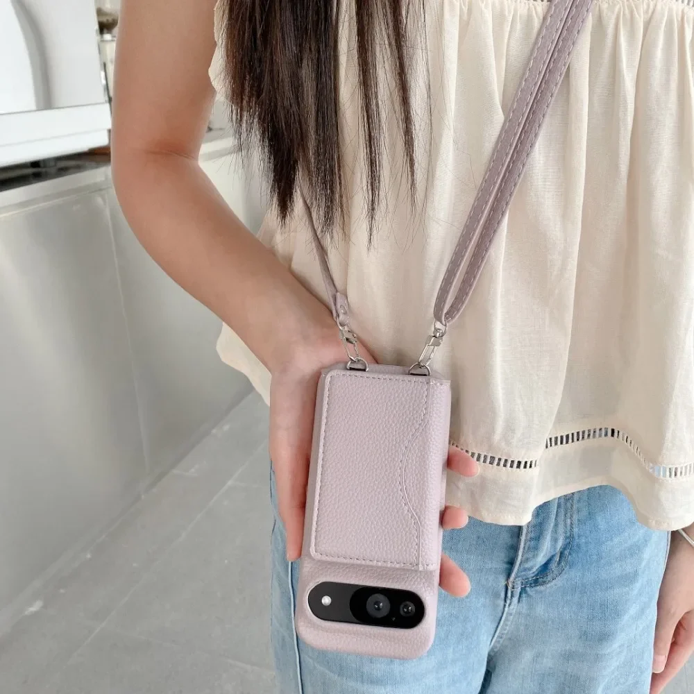 Crossbody Wallet with Card Slots Phone Case for Google Pixel 6 7 8 9 Pro XL 9A 8A 7A 6A Leather Card Insertion Protective Cover
Crossbody Wallet with Card Slots Phone Case for Google Pixel 6 7 8 9 Pro XL 9A 8A 7A 6A Leather Card Insertion Protective Cover