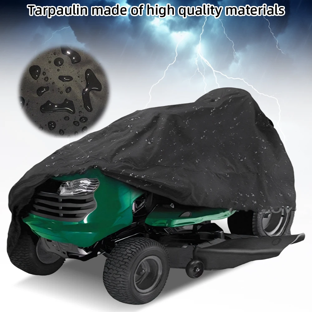 Lawn Mower Cover 210D Oxford Cloth Dust Cover Furniture Cover PU Silver Coating for Lawn Mowers Covering
Lawn Mower Cover 210D Oxford Cloth Dust Cover Furniture Cover PU Silver Coating for Lawn Mowers Covering