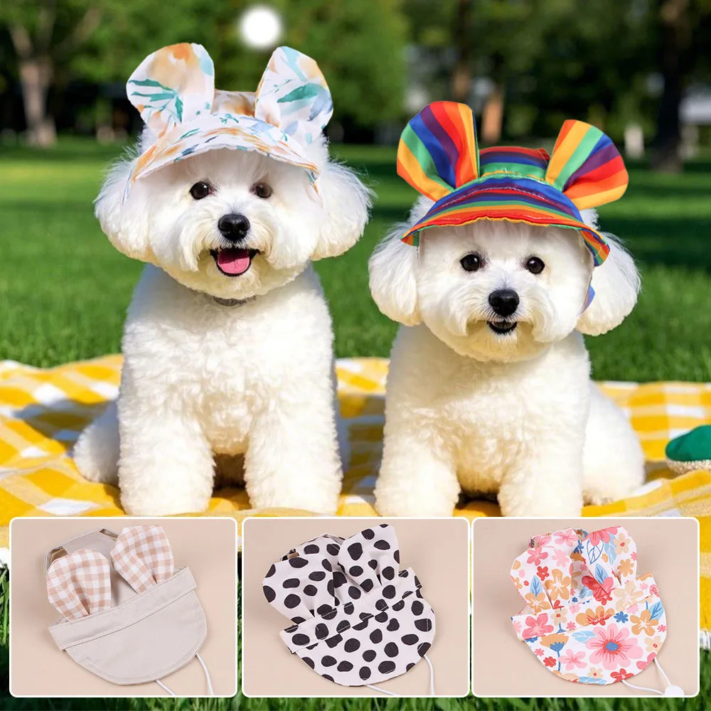 Cute Pet Hat with Ear Holes Adjustable Summer Sun Hat for Small Medium Dogs Cats Puppy Kitten Photo Props Pet Supplies
Cute Pet Hat with Ear Holes Adjustable Summer Sun Hat for Small Medium Dogs Cats Puppy Kitten Photo Props Pet Supplies