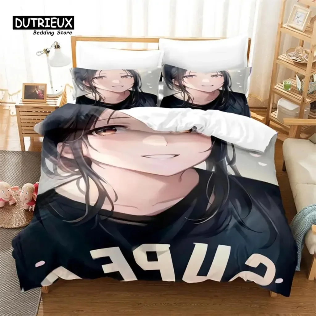 Anime Girl Duvet Cover Set, Fashion Bedding Set, Soft Comfortable Breathable Duvet Cover, For Bedroom Guest Room Decor
Anime Girl Duvet Cover Set, Fashion Bedding Set, Soft Comfortable Breathable Duvet Cover, For Bedroom Guest Room Decor