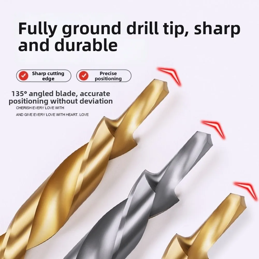 HSS (High Speed Steel) Center Drill Hexagonal Handle Wear-resistant Pocket Hole Drill Jig Stop Collar 9/9.5mm Diameter
HSS (High Speed Steel) Center Drill Hexagonal Handle Wear-resistant Pocket Hole Drill Jig Stop Collar 9/9.5mm Diameter