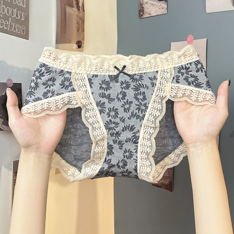 High Waist Women Panties Sexy Lace Lingerie Sweet Cute Girls Underwear Seamless Breathable Briefs Female Intimates Ladies Pants
High Waist Women Panties Sexy Lace Lingerie Sweet Cute Girls Underwear Seamless Breathable Briefs Female Intimates Ladies Pants