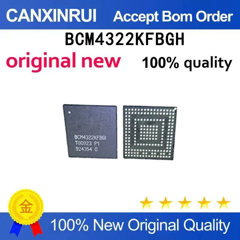 (5-100 PCS) New stock BROADCOM BGA chip BCM4322KFBGH BCM4322
(5-100 PCS) New stock BROADCOM BGA chip BCM4322KFBGH BCM4322