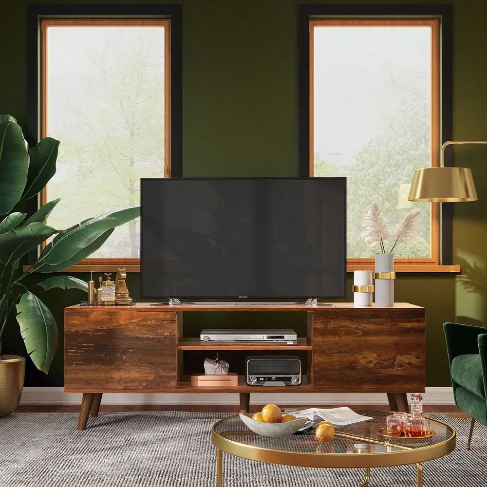 Stand For 5560 Inch TV, Modern Entertainment Center With Storage Cabinets, MidCentury TV Console Table For Living Room, Bedroom
Stand For 5560 Inch TV, Modern Entertainment Center With Storage Cabinets, MidCentury TV Console Table For Living Room, Bedroom