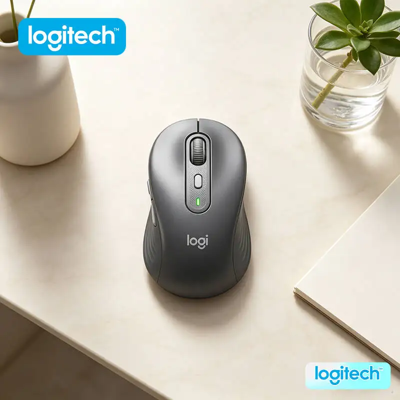 Logitech M650/M650L Wireless Ergonomic Mouse - 90% Reduced Noise, Recycled Plastic Components, Ergonomic Grip, 24-Month Battery
Logitech M650/M650L Wireless Ergonomic Mouse - 90% Reduced Noise, Recycled Plastic Components, Ergonomic Grip, 24-Month Battery