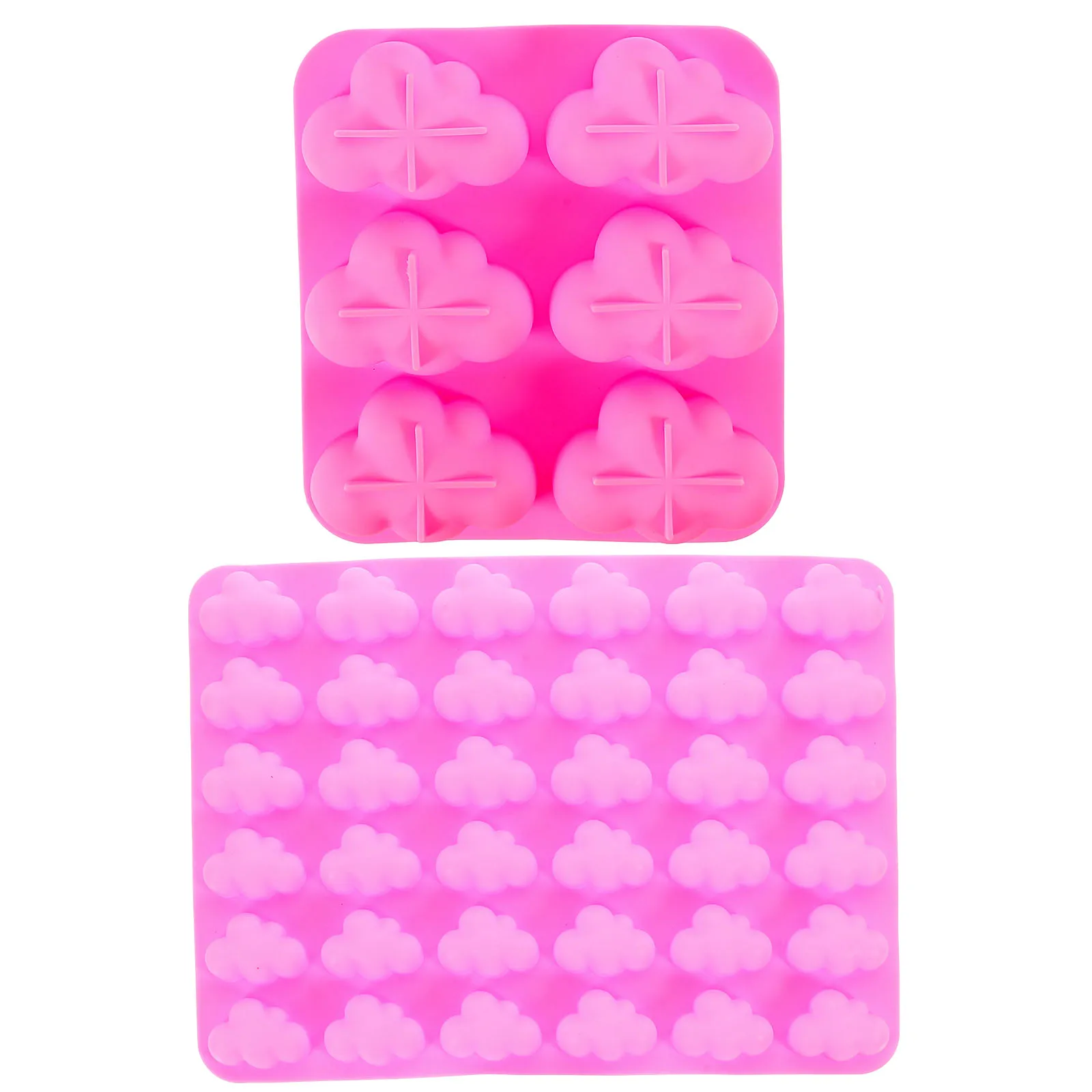 2pcs 36 Cloud Shaped Silicone Molds White Cute Non-stick Baking Chocolate Candy Fondant Cookie Molds Food Grade
2pcs 36 Cloud Shaped Silicone Molds White Cute Non-stick Baking Chocolate Candy Fondant Cookie Molds Food Grade