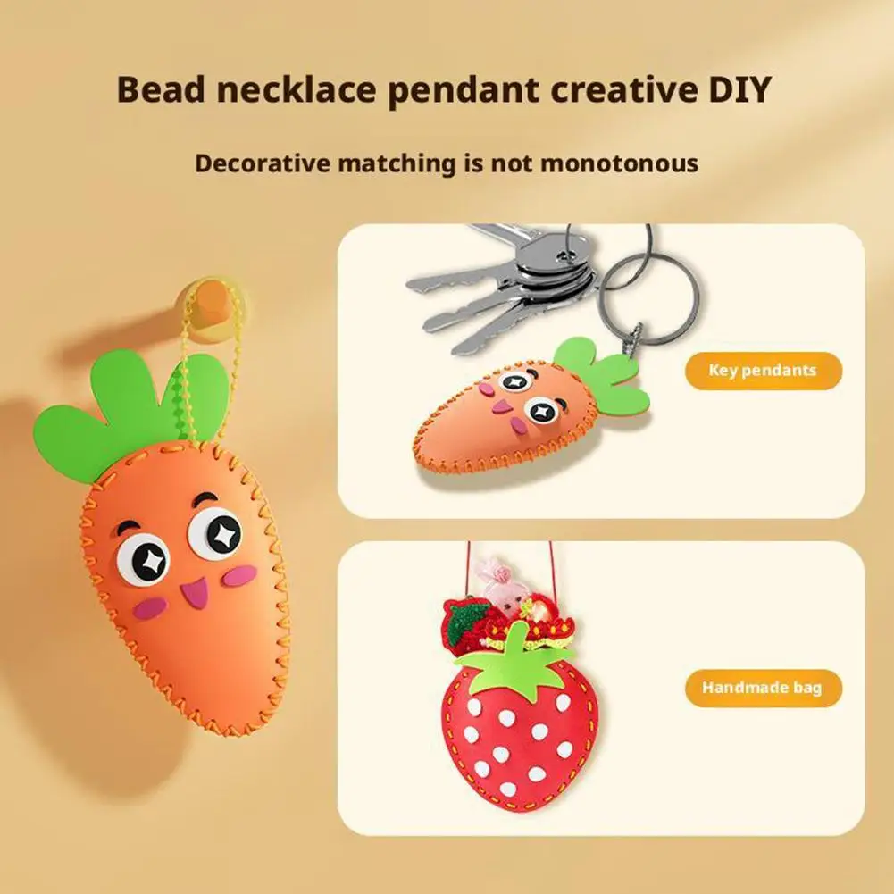 Children's Diy Sewing Toy Kits Cute Animal Fruit Rope Threading Pendant Enhance Hands-on Ability For Kids Birthday Gif W8m4
Children's Diy Sewing Toy Kits Cute Animal Fruit Rope Threading Pendant Enhance Hands-on Ability For Kids Birthday Gif W8m4