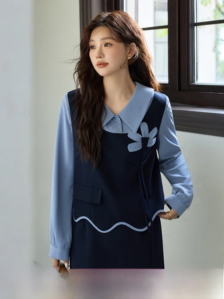 Плюс Размер Slim Fit Винтаж V-Ne Splice irt And f Юбка Женский Комплект Осенний Новый Sle Ele Faion Смесь Полиэстера
Плюс Размер Slim Fit Винтаж V-Ne Splice irt And f Юбка Женский Комплект Осенний Новый Sle Ele Faion Смесь Полиэстера