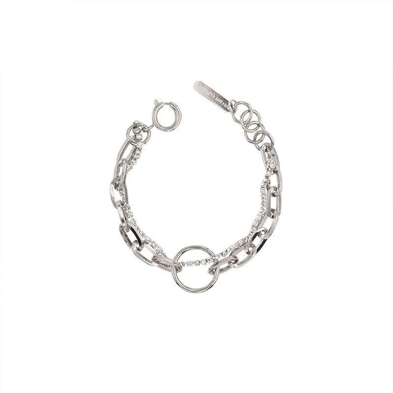 Justine Clenquet Gold And Silver Color Blo Metal Chain Rhinestone Wrapped round Ring Bracelet Women's Faion Jewelry
Justine Clenquet Gold And Silver Color Blo Metal Chain Rhinestone Wrapped round Ring Bracelet Women's Faion Jewelry