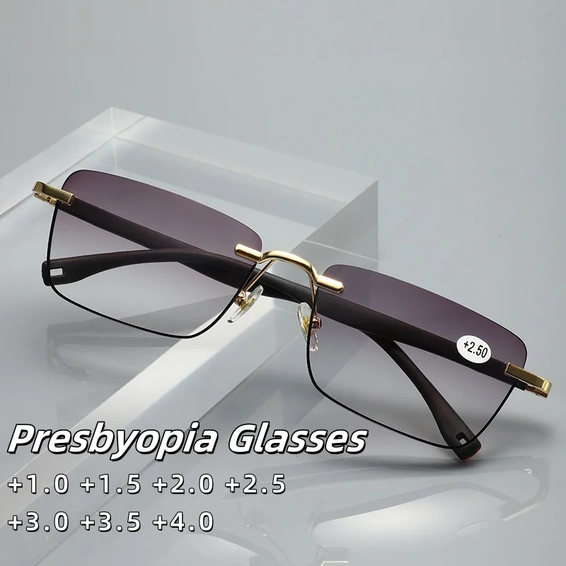 Men's Business Square Presbyopia Glasses Fashionable Elastic Anti Slip Sports Style Ultra Light High-definition Glasses
Men's Business Square Presbyopia Glasses Fashionable Elastic Anti Slip Sports Style Ultra Light High-definition Glasses