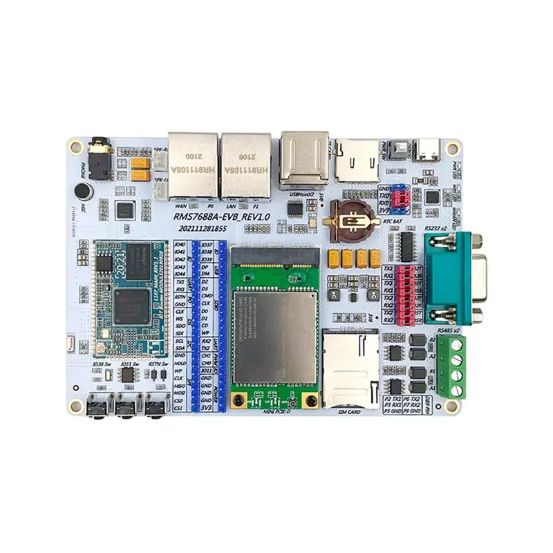 CJSD-MT7688A Module Openwrt Development Board Serial Port 4G To Wifi Smart Home With EC20CEHDLG-MINIPCIE-4G Module
CJSD-MT7688A Module Openwrt Development Board Serial Port 4G To Wifi Smart Home With EC20CEHDLG-MINIPCIE-4G Module