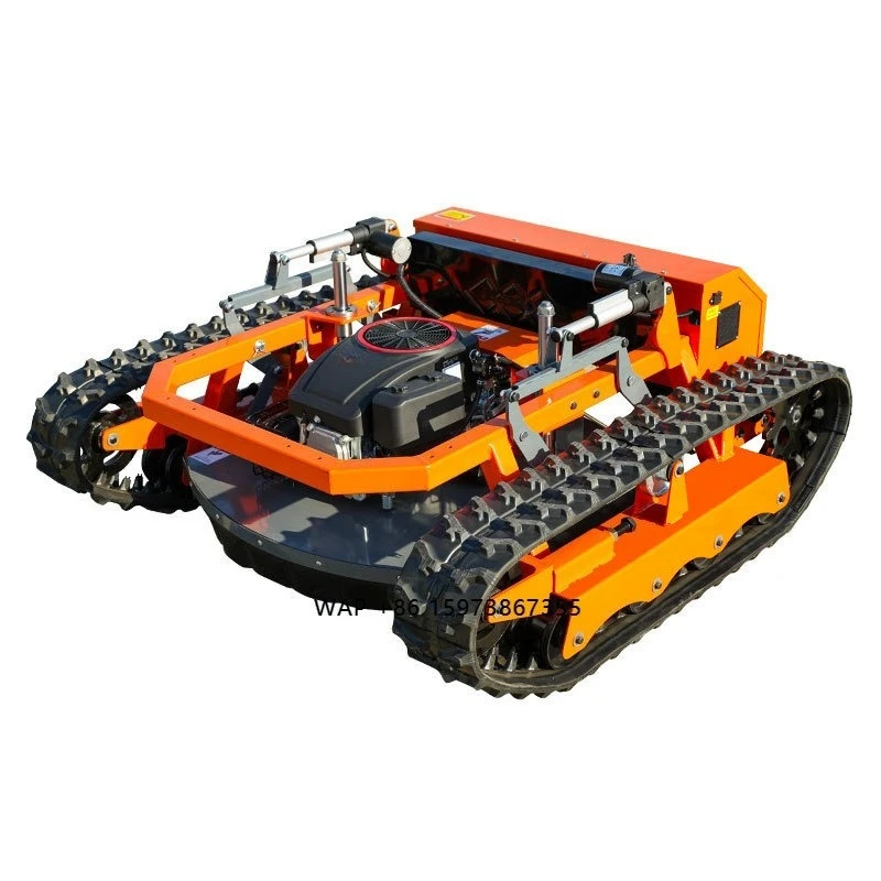 Tank Track Lawn Mower 18-28 Hybrid Electric Remote Control Large Capacity Grass Bag for Orchard Hillside Weeding
Tank Track Lawn Mower 18-28 Hybrid Electric Remote Control Large Capacity Grass Bag for Orchard Hillside Weeding