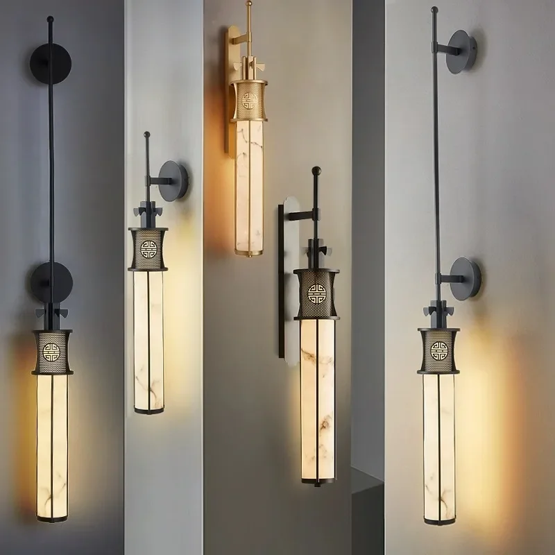 Retro Minimalist Black Long Pole Wall Lamp Living Room LED Lighting Fixtures for Bedroom Bedside Corridor Home Decor Night Light
Retro Minimalist Black Long Pole Wall Lamp Living Room LED Lighting Fixtures for Bedroom Bedside Corridor Home Decor Night Light