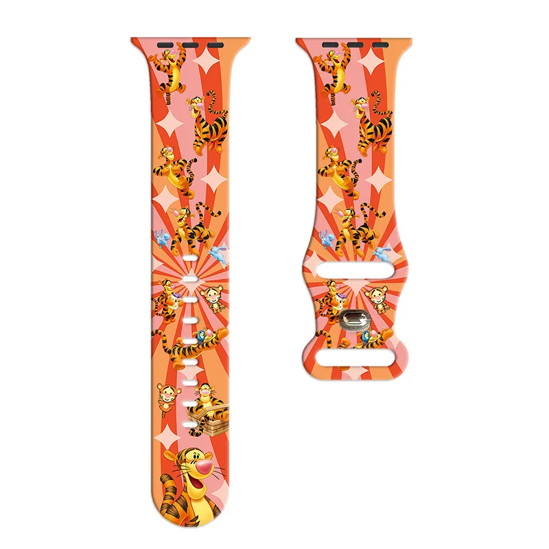 Tigger Disney Printed Strap for Apple Watch 10 9 8 7 Silicone Band Replaceable Bracelet for iWatch 46mm 45mm 42mm 41mm Watchband
Tigger Disney Printed Strap for Apple Watch 10 9 8 7 Silicone Band Replaceable Bracelet for iWatch 46mm 45mm 42mm 41mm Watchband