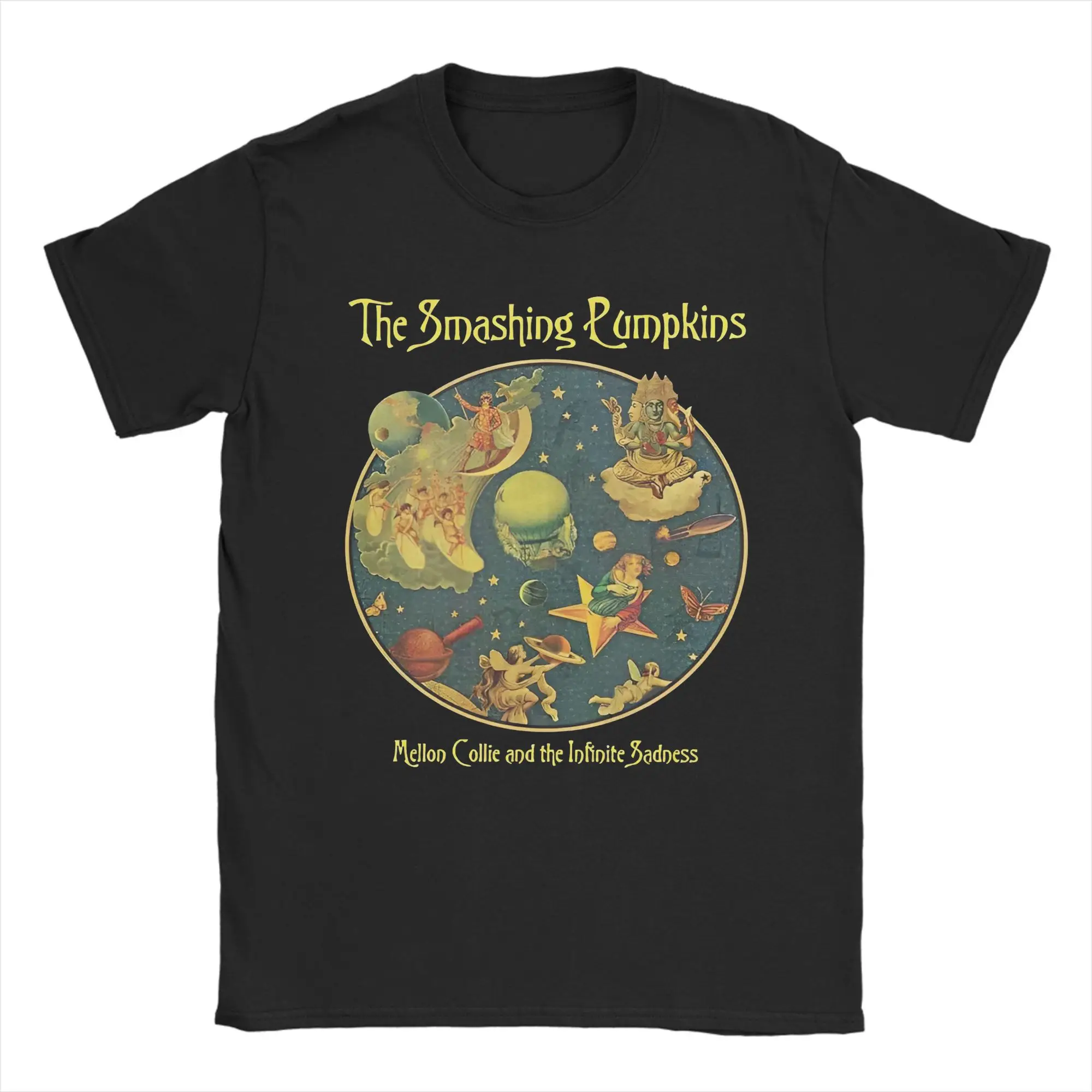 Мужская футболка The Smashing Pumpkins Infinite Sadness, хлопковые футболки с круглым воротником, альбом, футболка с короткими рукавами, идея подарка, топы
Мужская футболка The Smashing Pumpkins Infinite Sadness, хлопковые футболки с круглым воротником, альбом, футболка с короткими рукавами, идея подарка, топы