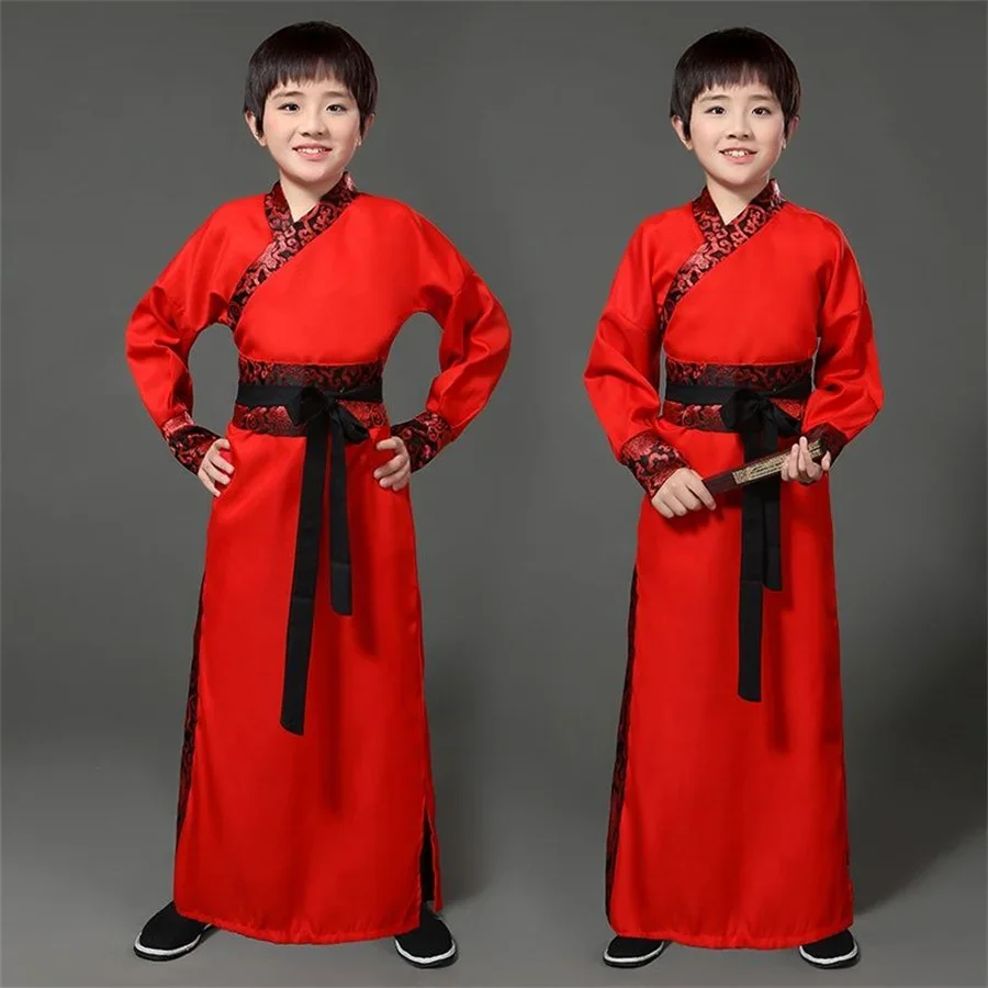 Boys traditional ancient chinese costume chinese traditional tang hanfu dress child clothing cosplay fairy dance kids children
Boys traditional ancient chinese costume chinese traditional tang hanfu dress child clothing cosplay fairy dance kids children