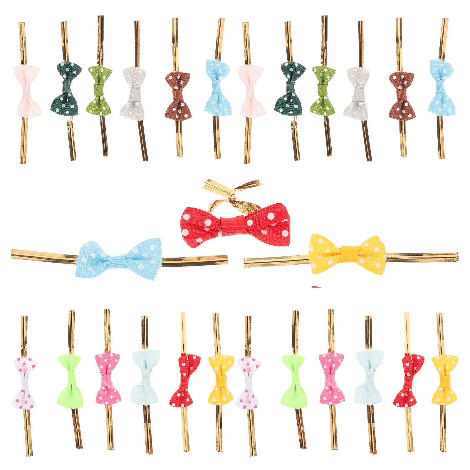 100 Pcs Baking Bow Tie Ribbon Sealing Ties Candy Packing Korean Bowknot Eco Friendly Gift Wrapping Supplies Christmas
100 Pcs Baking Bow Tie Ribbon Sealing Ties Candy Packing Korean Bowknot Eco Friendly Gift Wrapping Supplies Christmas