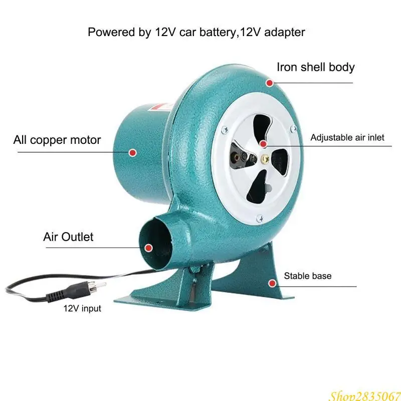 Versatile BBQ Blower Fan Blower for Kitchen Ventilation Starter 831F
Versatile BBQ Blower Fan Blower for Kitchen Ventilation Starter 831F