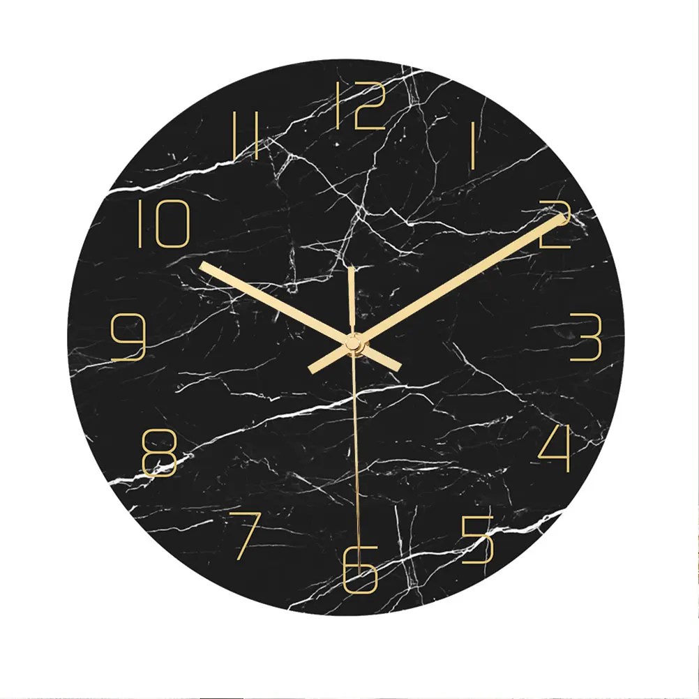 Marble Wall Clock Home Decor for Light Luxury Printing Acrylic Round Living Room
Marble Wall Clock Home Decor for Light Luxury Printing Acrylic Round Living Room