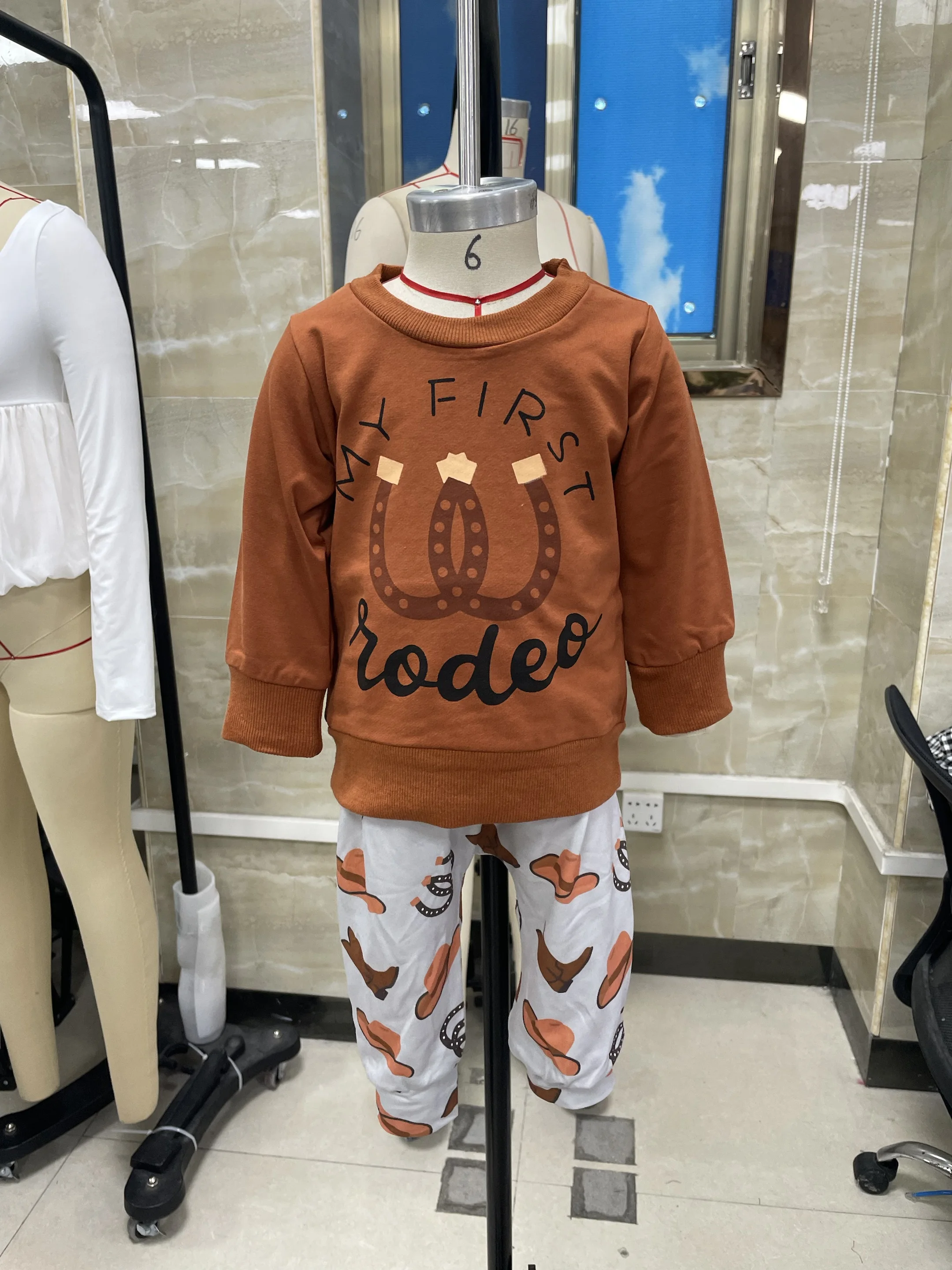 Toddler Clothes Infant Boys Autumn Long Sleeve O Neck Pullover Tops Cowgirl Hat Print Pants Sets 2Pcs Outfits
Toddler Clothes Infant Boys Autumn Long Sleeve O Neck Pullover Tops Cowgirl Hat Print Pants Sets 2Pcs Outfits