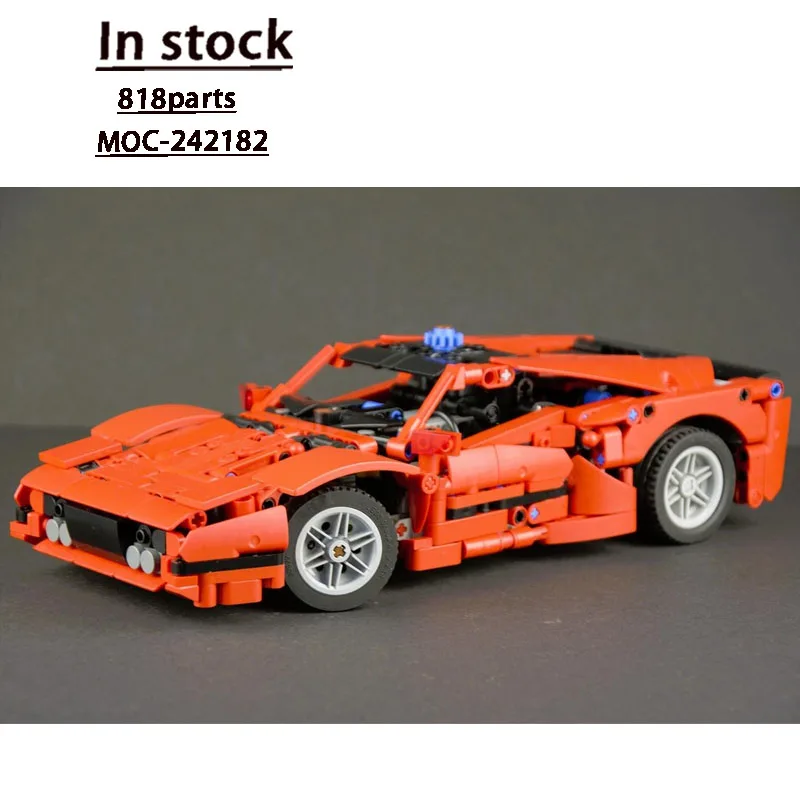 MOC-242182 Classic New Iconic Supercar Building Block Model, 818 Parts, Creative Birthday Toy Gift for Boys and Children
MOC-242182 Classic New Iconic Supercar Building Block Model, 818 Parts, Creative Birthday Toy Gift for Boys and Children