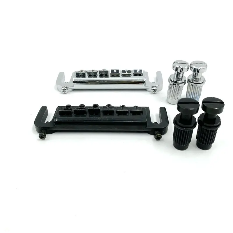 Korea Made Tailpiece Bridge For LP &SG Electric Guitar Chrome Silver Adjustable Wraparound WOGT3 Model
Korea Made Tailpiece Bridge For LP &SG Electric Guitar Chrome Silver Adjustable Wraparound WOGT3 Model