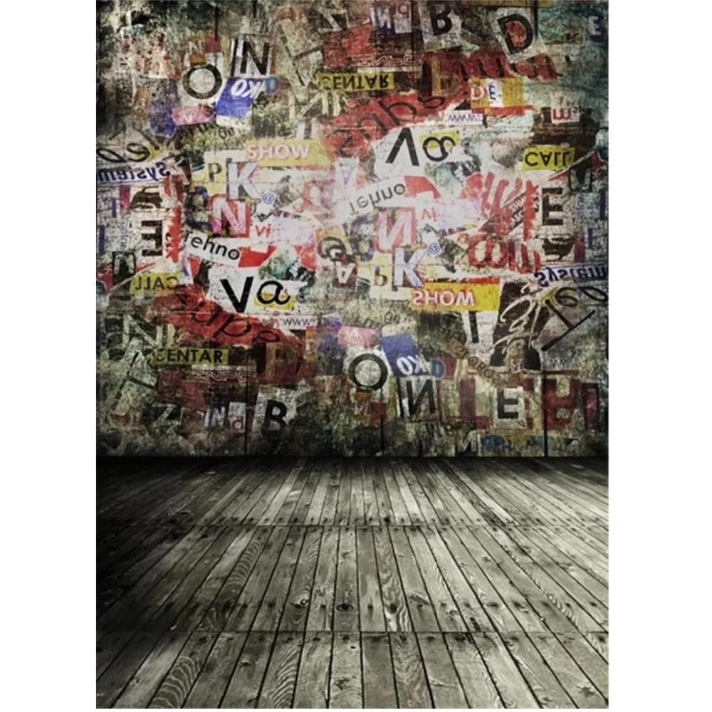 Old Graffiti Wall Photography Backdrops Printed Alphabets Baby Shower Props Kids Children Photo Studio Backgrounds Wood Floor
Old Graffiti Wall Photography Backdrops Printed Alphabets Baby Shower Props Kids Children Photo Studio Backgrounds Wood Floor