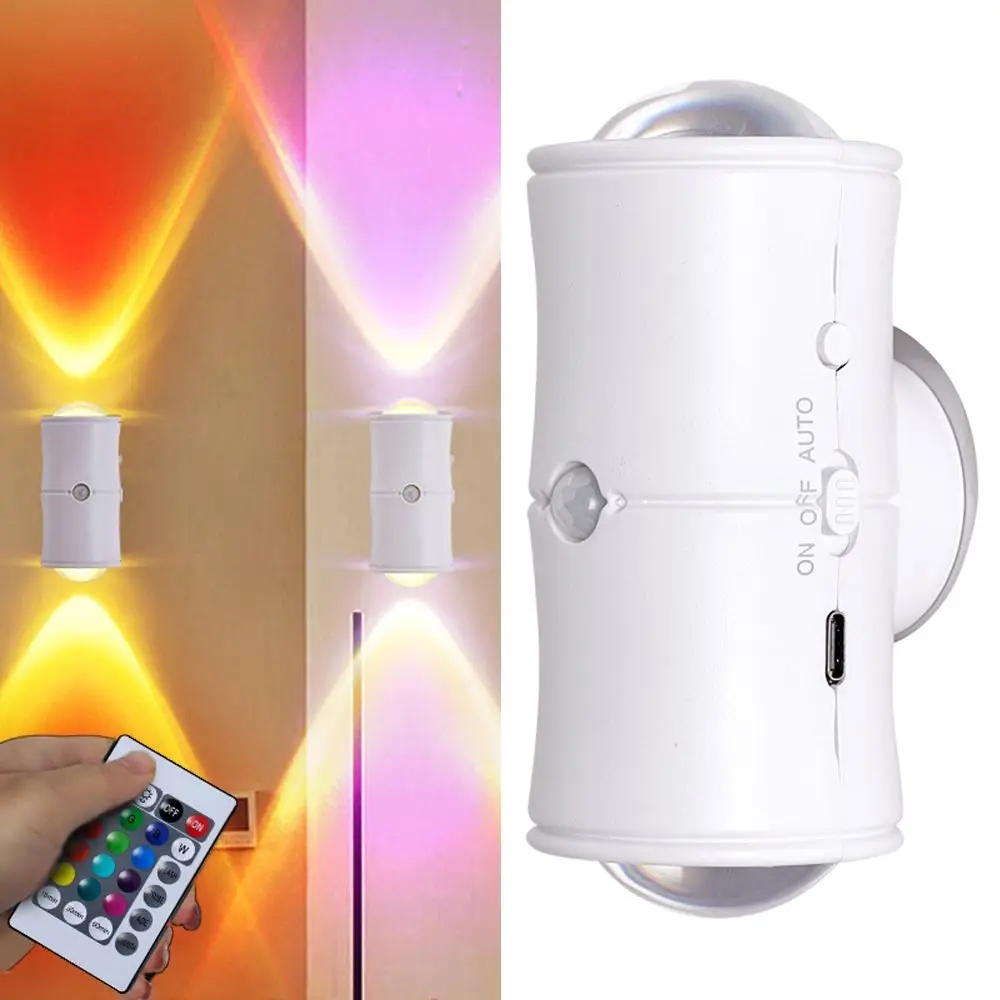 New Human Body Detection Night Light 7 Color Automatic Sensing Wall Lamp Rechargeable Type-C Room Decor Light Gift
New Human Body Detection Night Light 7 Color Automatic Sensing Wall Lamp Rechargeable Type-C Room Decor Light Gift