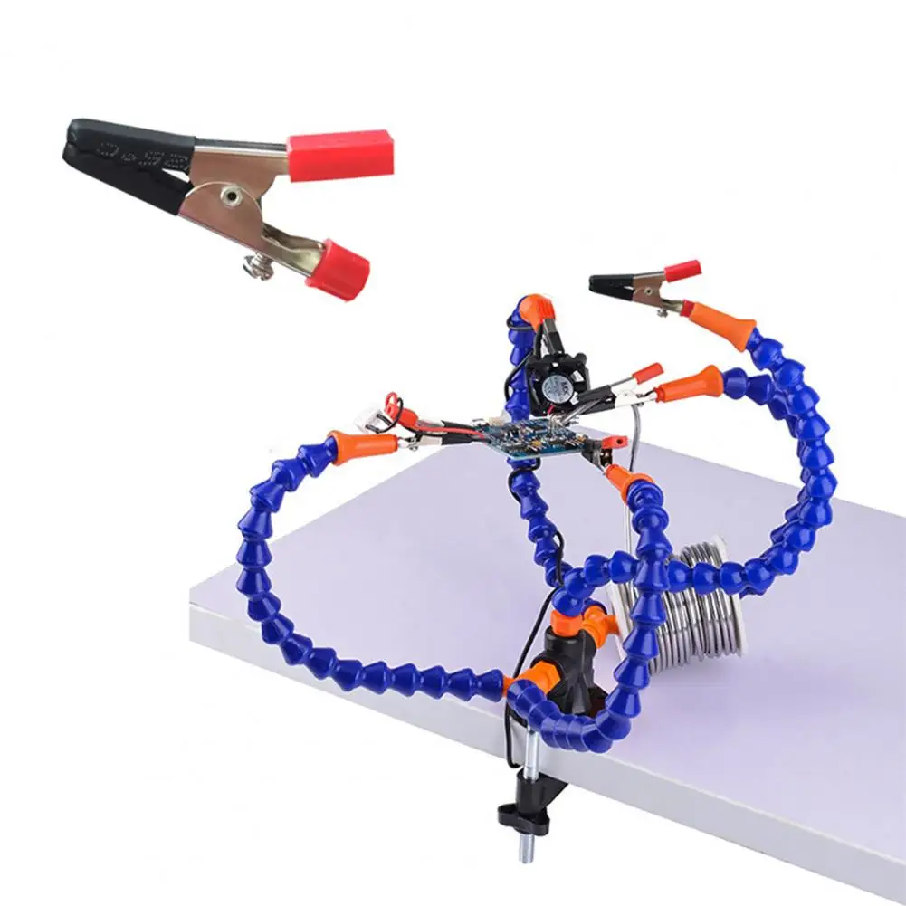 Practical Soldering Table Clamp Corrosion-Resistant 5 Claws Welding Table Clamp Hard Soldering Station Clamp
Practical Soldering Table Clamp Corrosion-Resistant 5 Claws Welding Table Clamp Hard Soldering Station Clamp