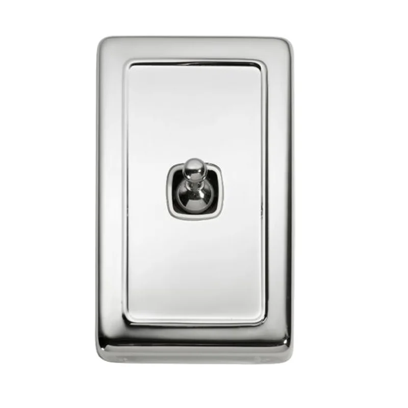 Australia imported industrial style copper chrome-plated double-control hand dial, the switch can be installed or concealed
Australia imported industrial style copper chrome-plated double-control hand dial, the switch can be installed or concealed