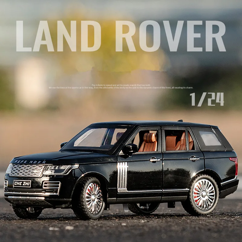 1:24 Land Rover Range Rover SUV Alloy Car Mode Diecasts Toy Metal Off-road Vehicles Car Model Simulation Collection Kids Gift
1:24 Land Rover Range Rover SUV Alloy Car Mode Diecasts Toy Metal Off-road Vehicles Car Model Simulation Collection Kids Gift