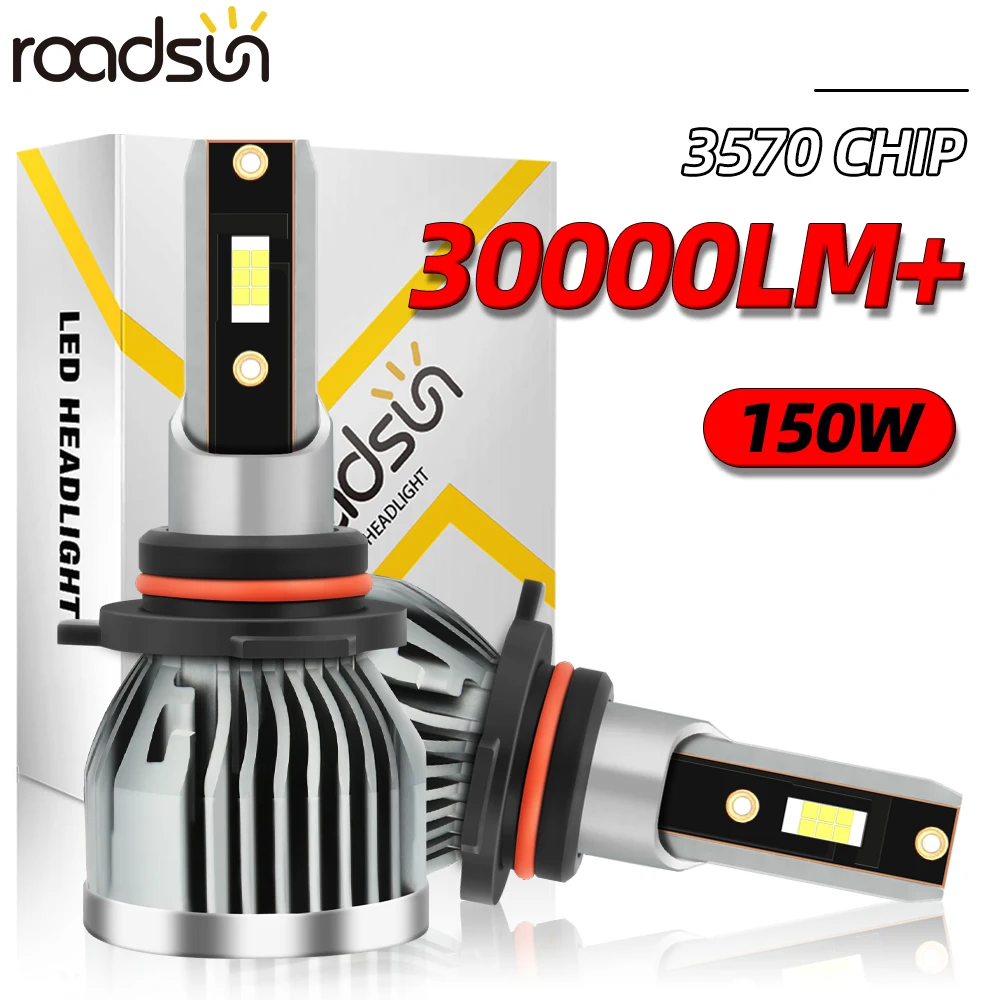 2pcs 9005/HB3 9006/HB4 9004 9007 H1 H3 H4 H7 H11 H13 Car Headlight Bulbs High Low White 28000LM Plug-N-Play 600% Brightness
2pcs 9005/HB3 9006/HB4 9004 9007 H1 H3 H4 H7 H11 H13 Car Headlight Bulbs High Low White 28000LM Plug-N-Play 600% Brightness