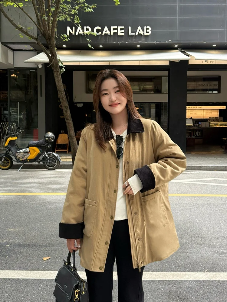 Duck down Jacket Women's Barn Style Pet Fans Feedback New National Standard 90 White Duck down Quilted Coat Casual Loose Fit
Duck down Jacket Women's Barn Style Pet Fans Feedback New National Standard 90 White Duck down Quilted Coat Casual Loose Fit