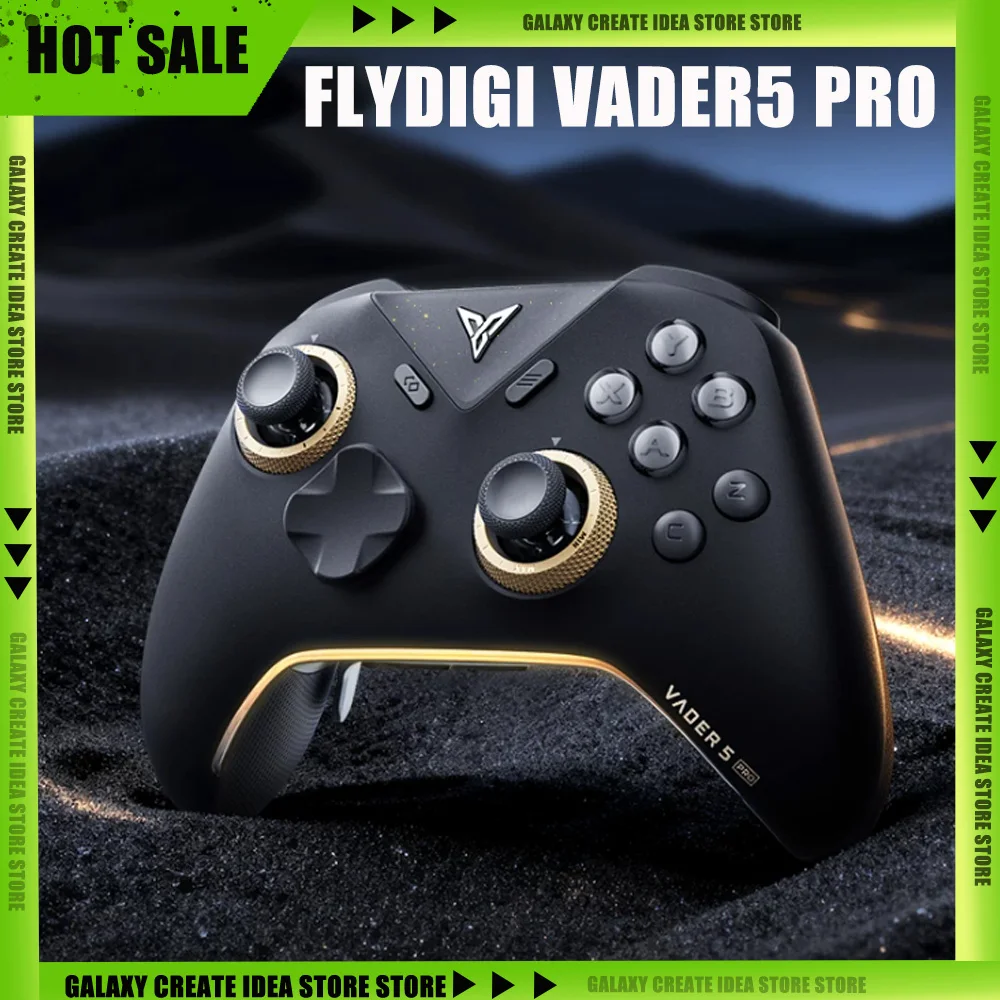Flydigi Vader5 Pro Wireless Gaming Controller Bluetooth Force Adjustment Lever Joystick Gamepad Switchable Trigger Ergonomic
Flydigi Vader5 Pro Wireless Gaming Controller Bluetooth Force Adjustment Lever Joystick Gamepad Switchable Trigger Ergonomic